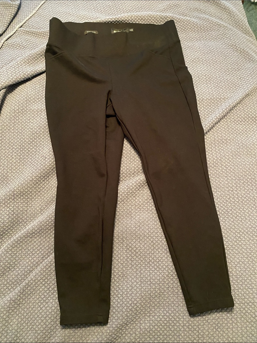 torrid Black High-Waist Ponte Leggings